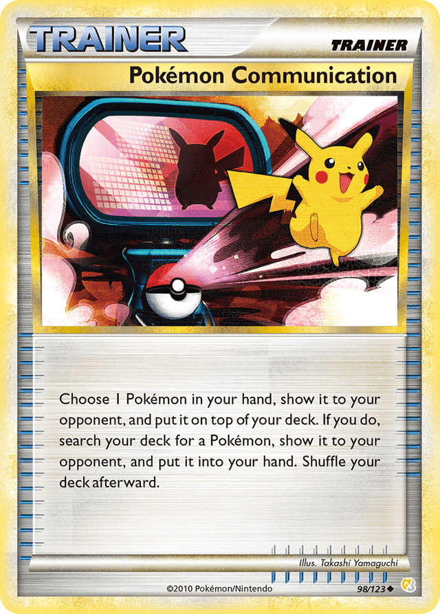 Pokémon Communication — HeartGold & SoulSilver #98