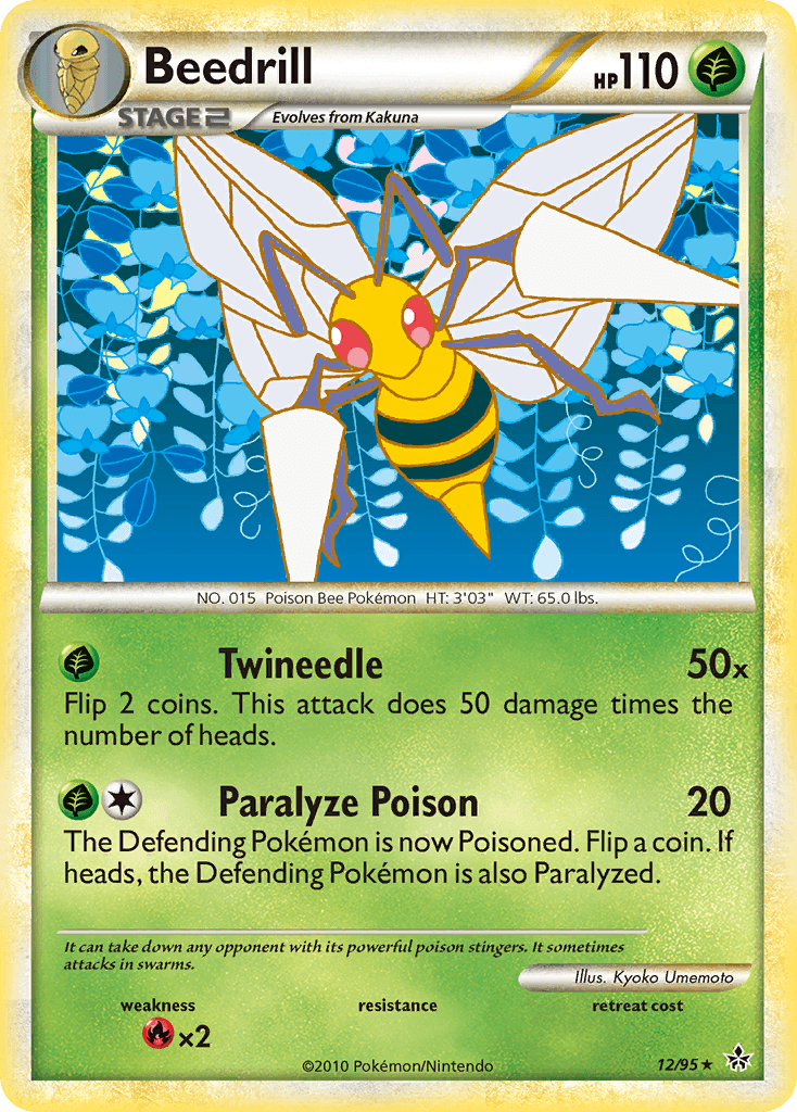 Beedrill — HS—Unleashed #12