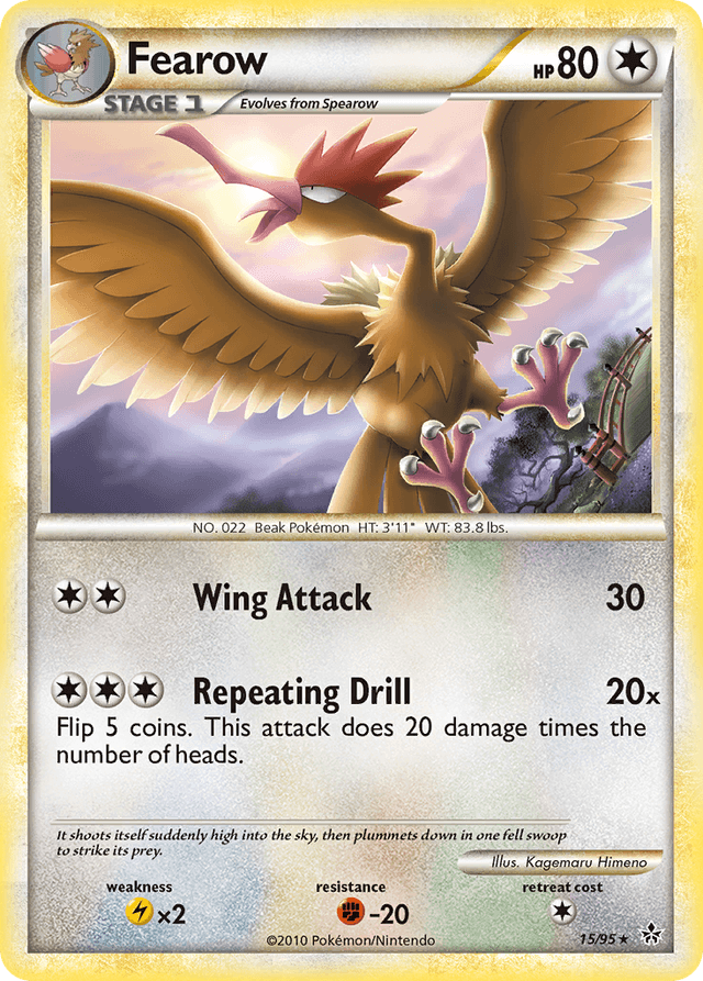 Fearow — HS—Unleashed #15