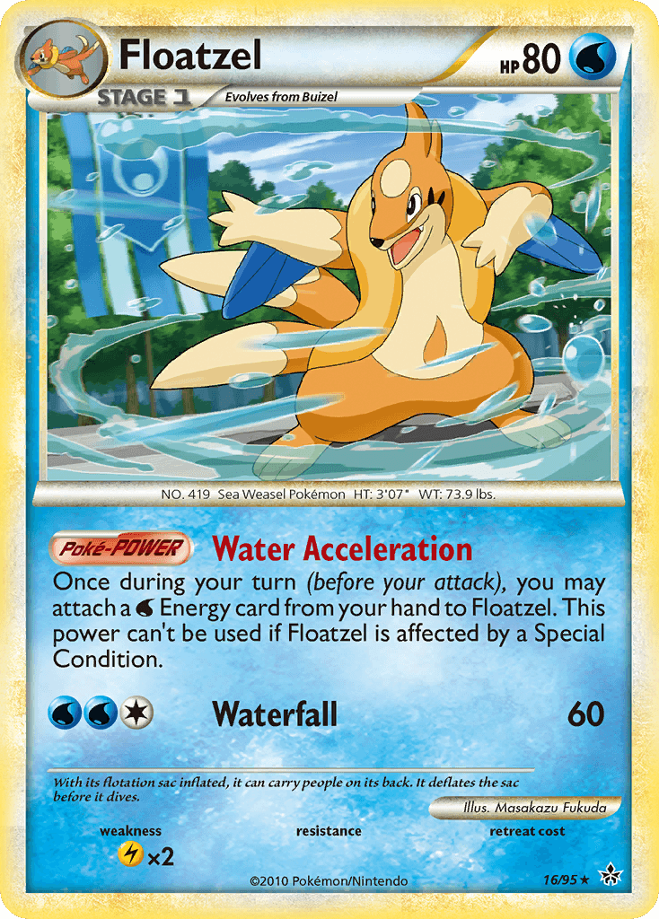 Floatzel — HS—Unleashed #16