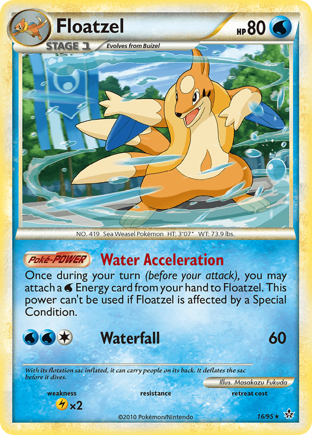 Floatzel — HS—Unleashed #16