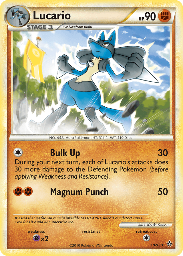 Lucario — HS—Unleashed #19