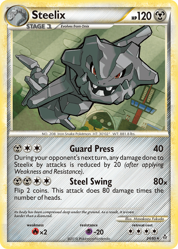 Steelix — HS—Unleashed #24