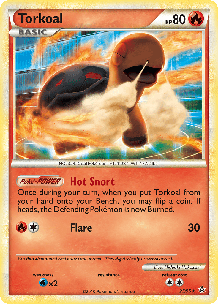 Torkoal — HS—Unleashed #25