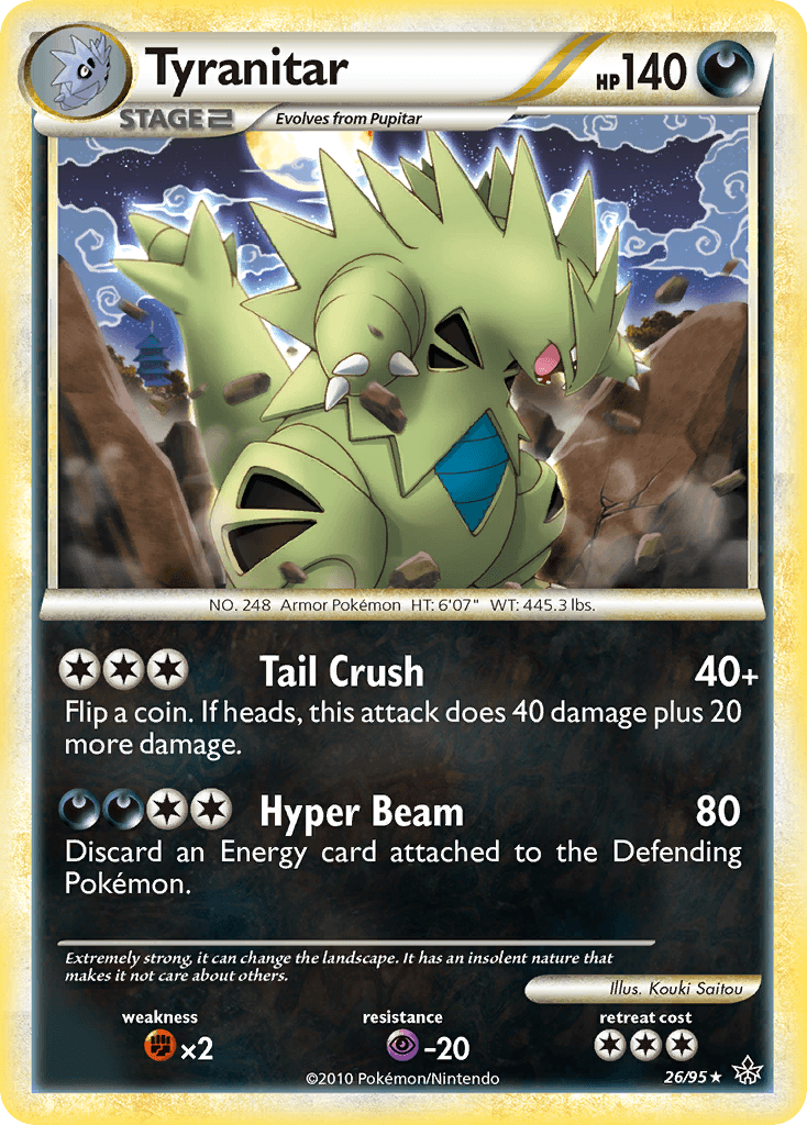 Tyranitar — HS—Unleashed #26