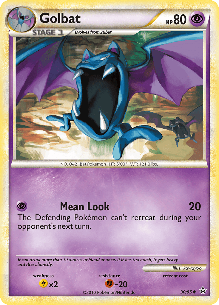 Golbat — HS—Unleashed #30