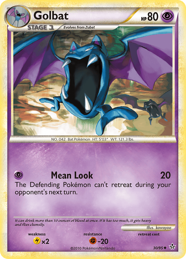 Golbat — HS—Unleashed #30