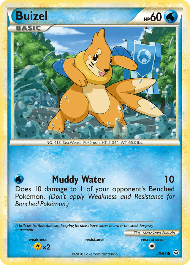 Buizel — HS—Unleashed #45