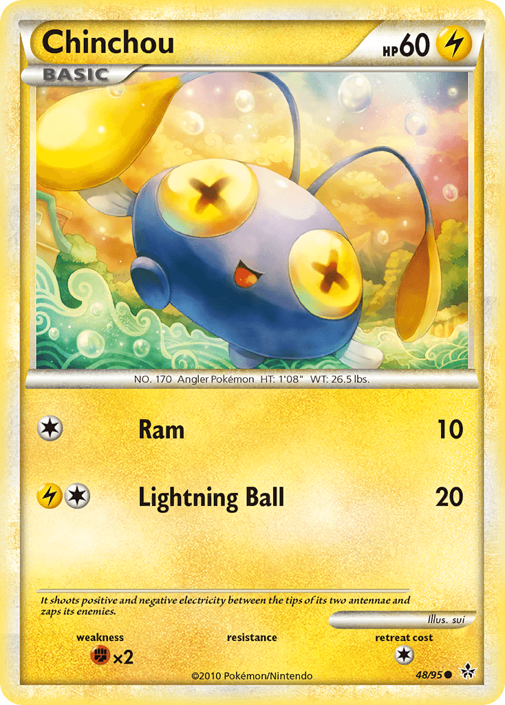 Chinchou — HS—Unleashed #48