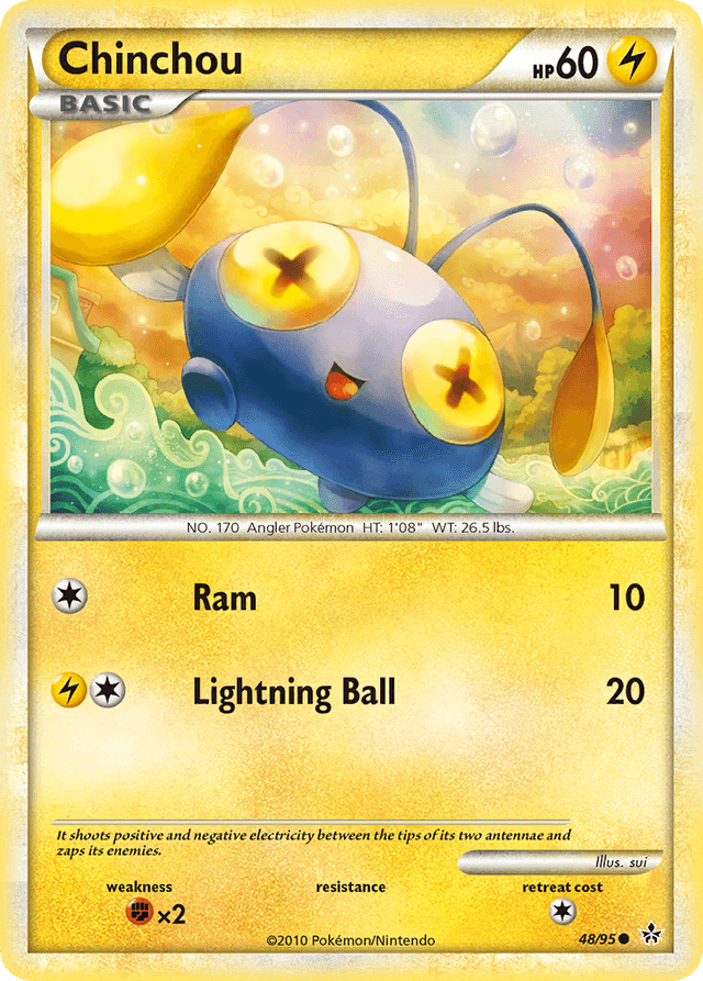 Chinchou — HS—Unleashed #48
