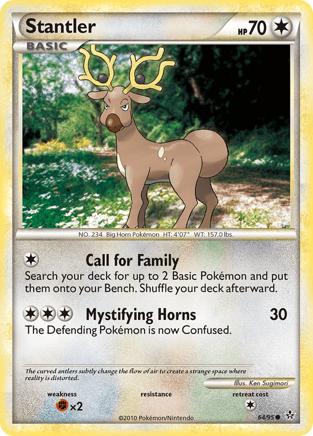 Stantler — HS—Unleashed #64