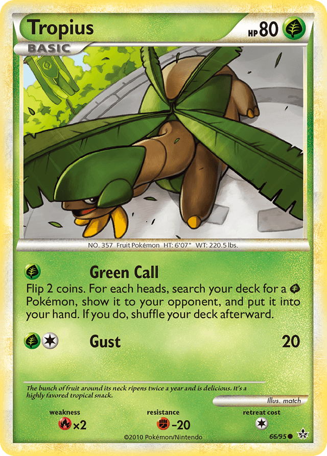 Tropius — HS—Unleashed #66