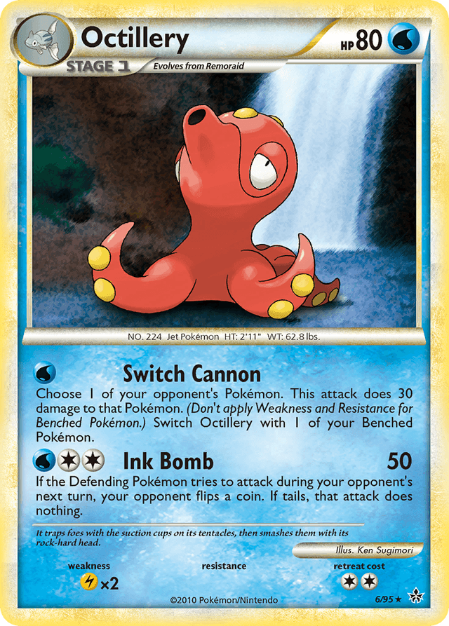Octillery — HS—Unleashed #6