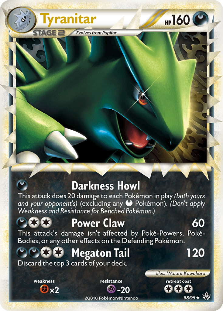 Tyranitar — HS—Unleashed #88