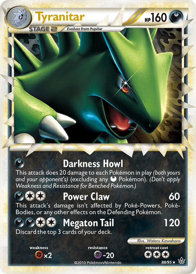 Tyranitar — HS—Unleashed #88