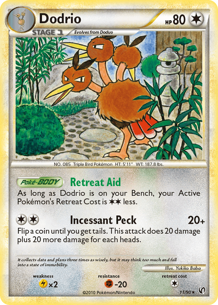 Dodrio — HS—Undaunted #11