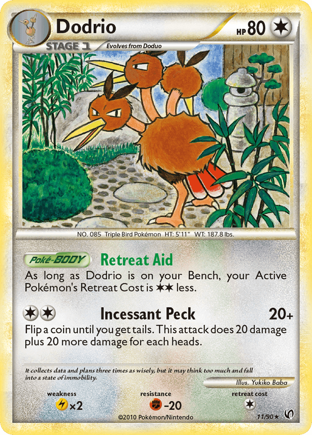 Dodrio — HS—Undaunted #11
