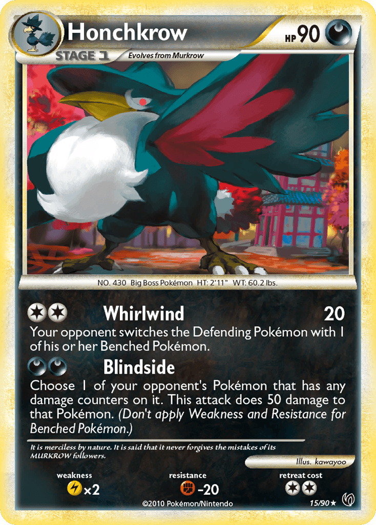 Honchkrow — HS—Undaunted #15