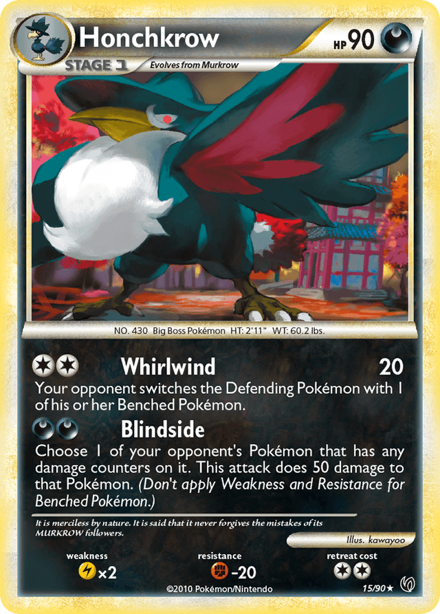 Honchkrow — HS—Undaunted #15