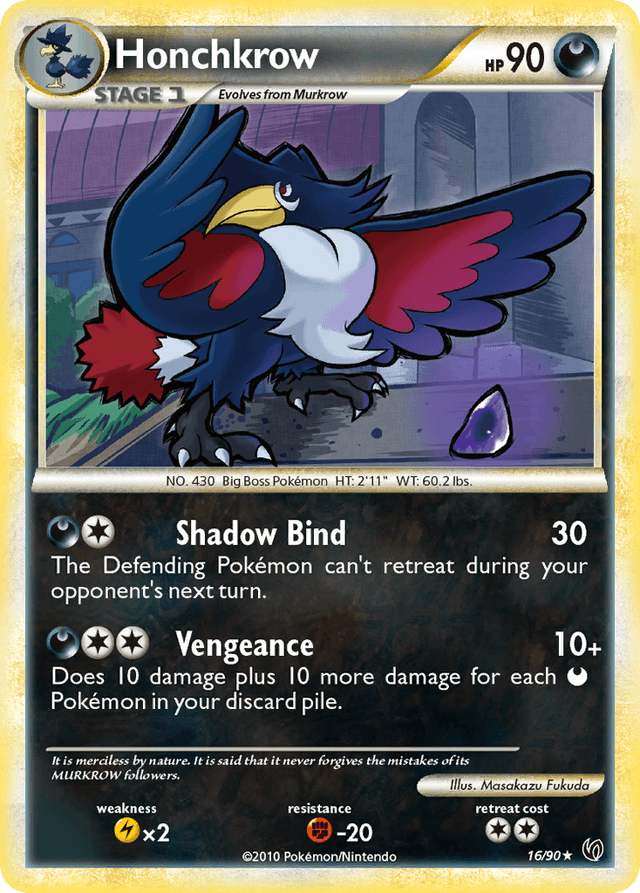 Honchkrow — HS—Undaunted #16
