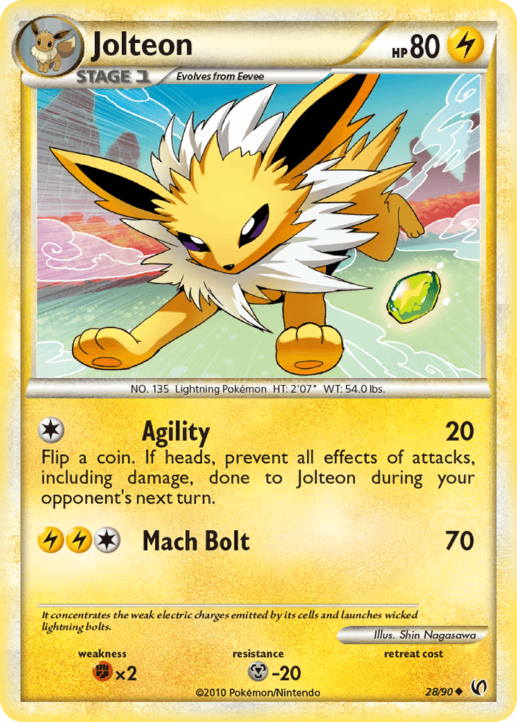Jolteon — HS—Undaunted #28