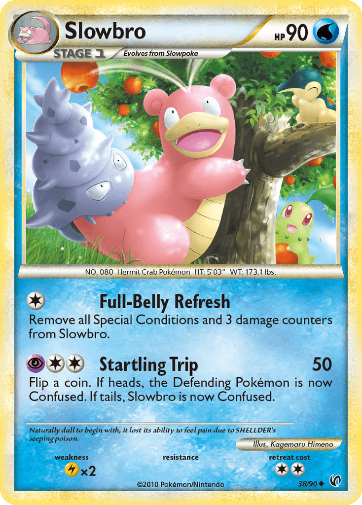 Slowbro — HS—Undaunted #38