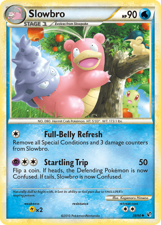 Slowbro — HS—Undaunted #38