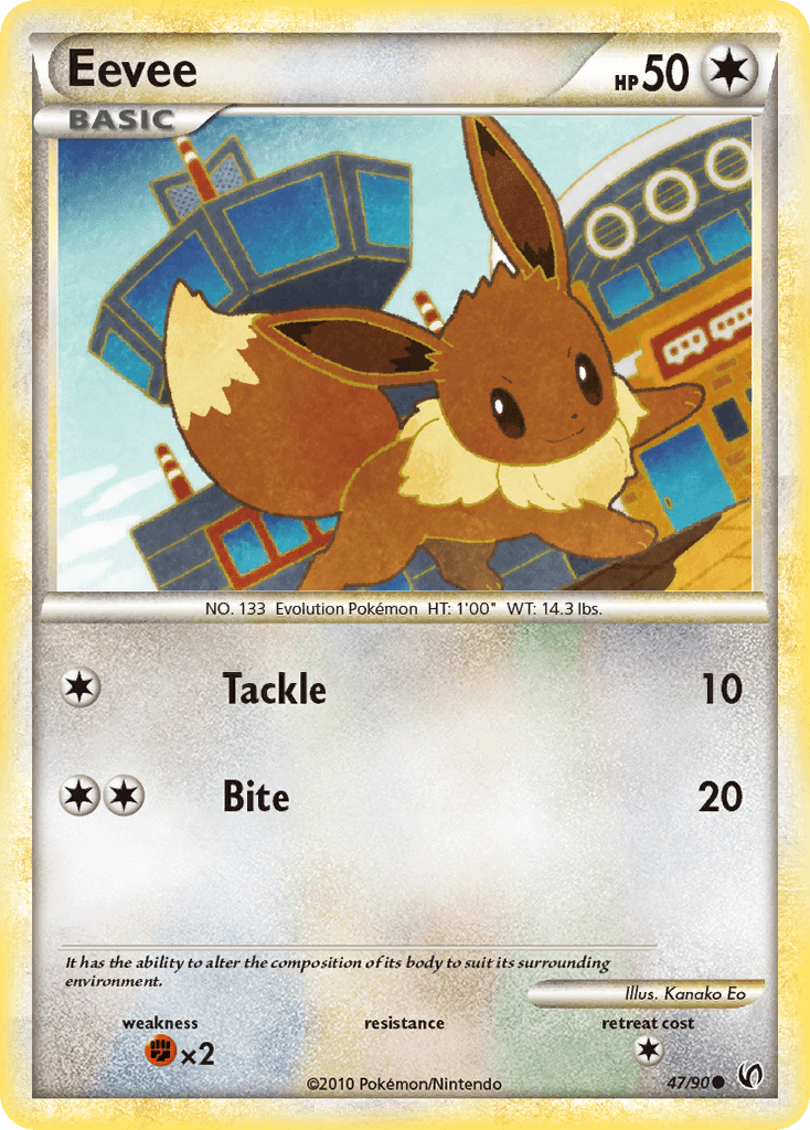 Eevee — HS—Undaunted #47