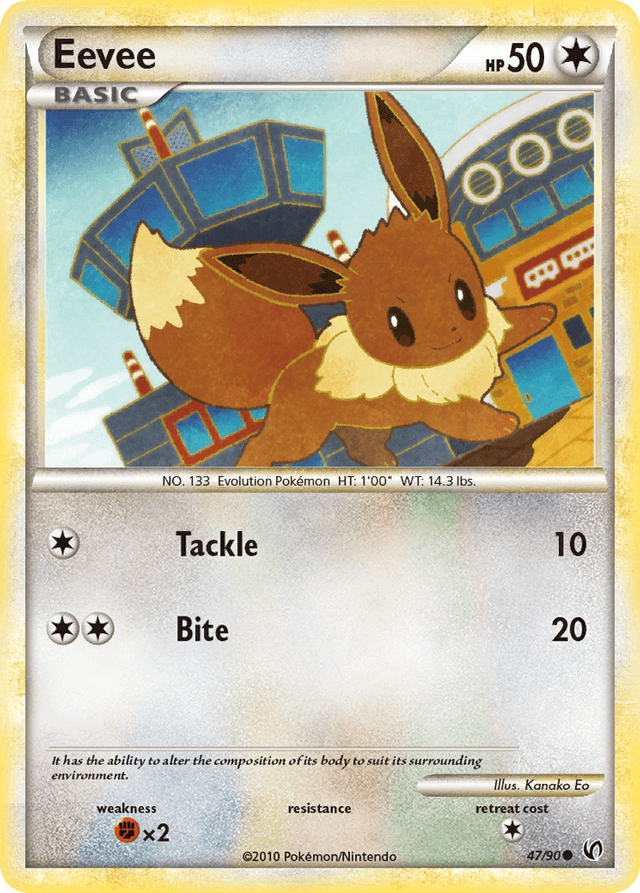 Eevee — HS—Undaunted #47