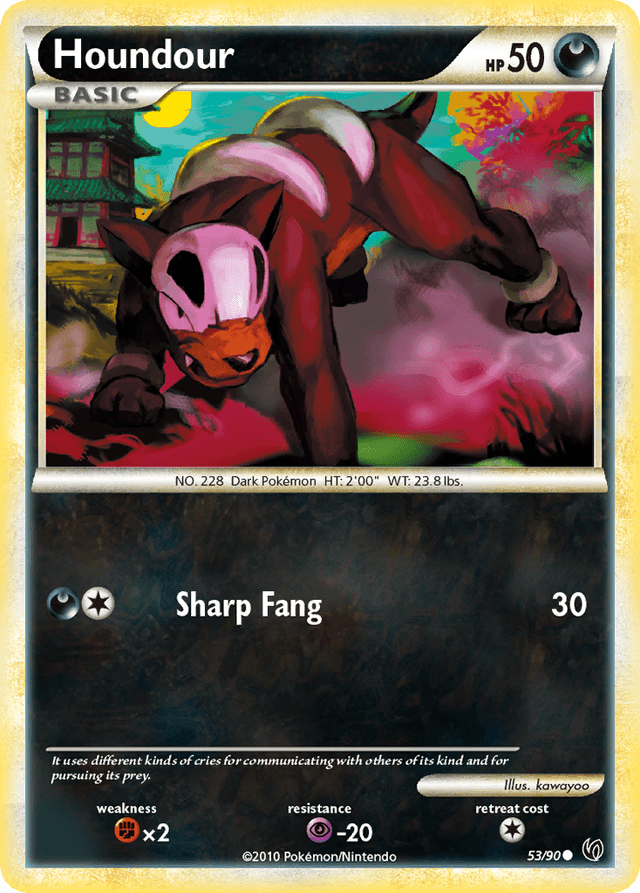 Houndour — HS—Undaunted #53