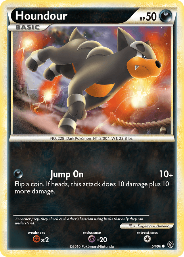 Houndour — HS—Undaunted #54