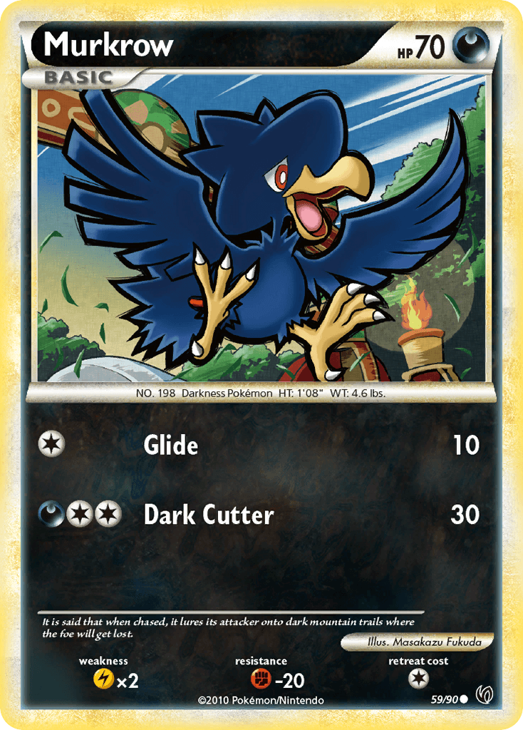 Murkrow — HS—Undaunted #59