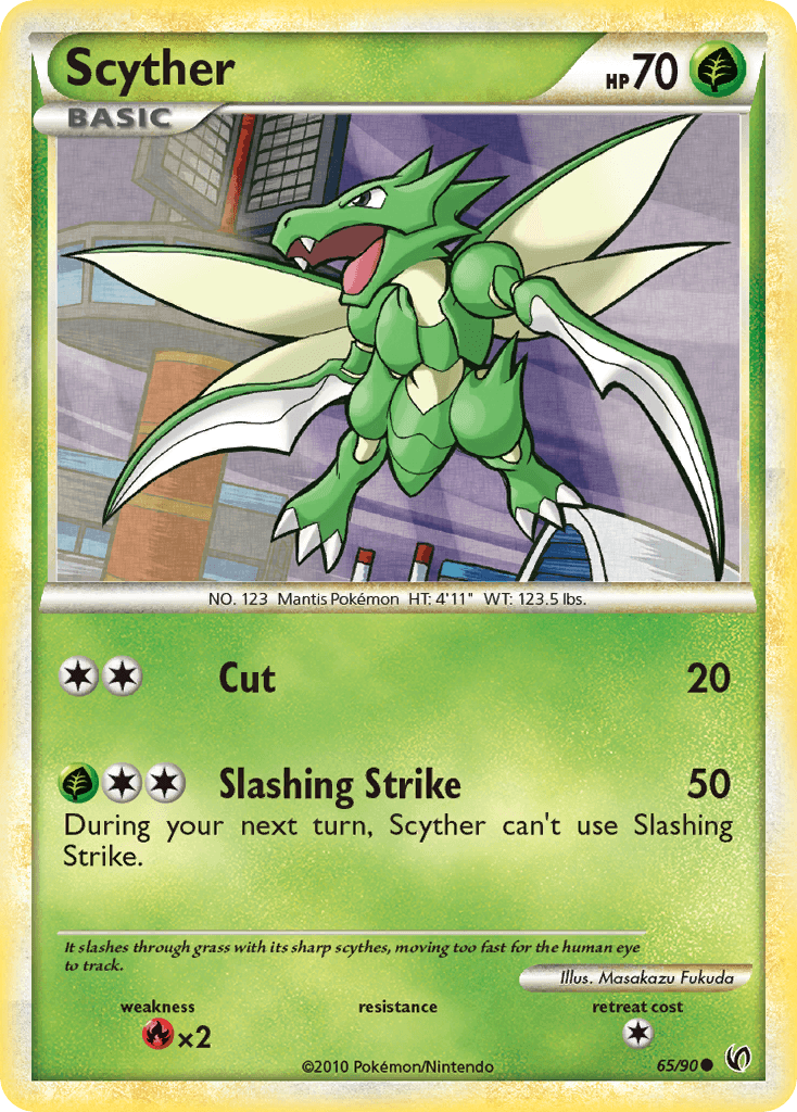 Scyther — HS—Undaunted #65