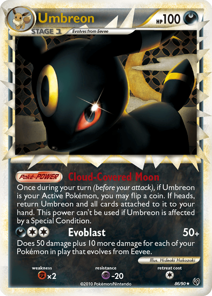 Umbreon — HS—Undaunted #86