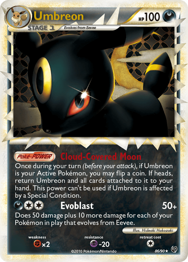 Umbreon — HS—Undaunted #86