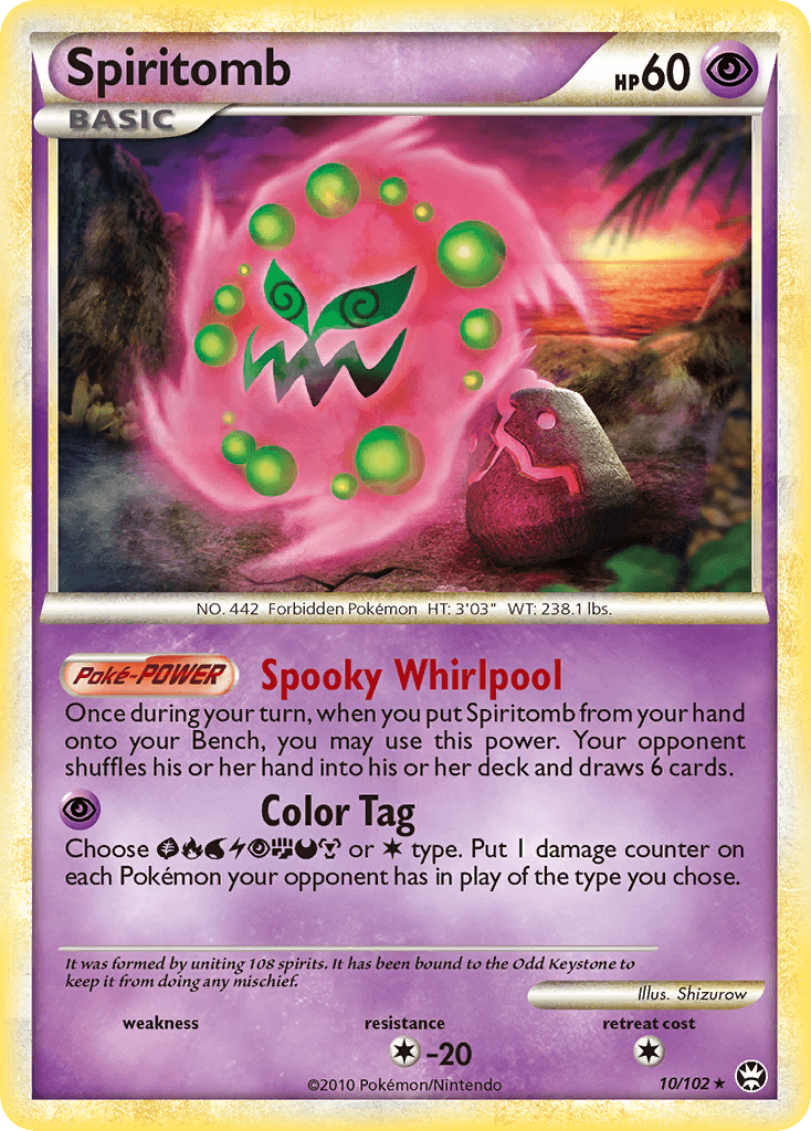 Spiritomb — HS—Triumphant #10