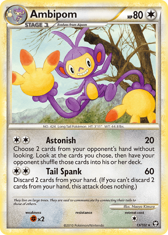 Ambipom — HS—Triumphant #13