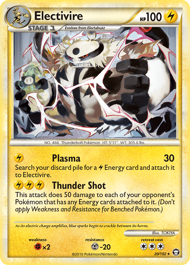 Electivire — HS—Triumphant #20