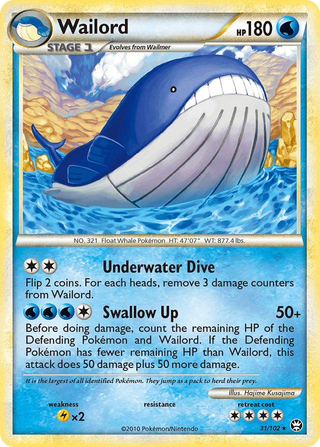 Wailord — HS—Triumphant #31