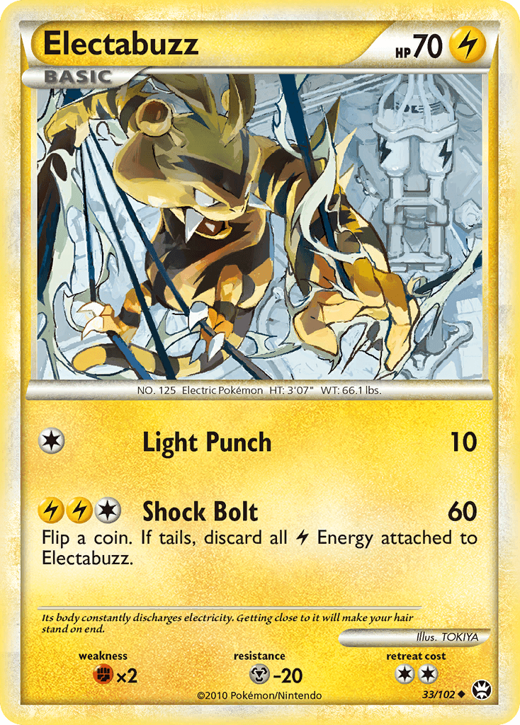 Electabuzz — HS—Triumphant #33