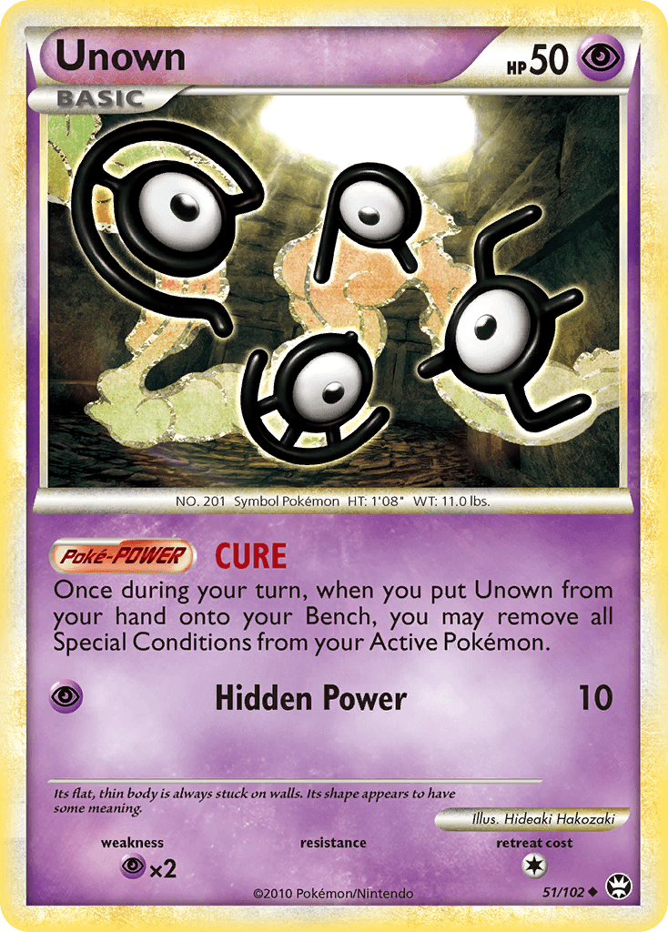 Unown — HS—Triumphant #51