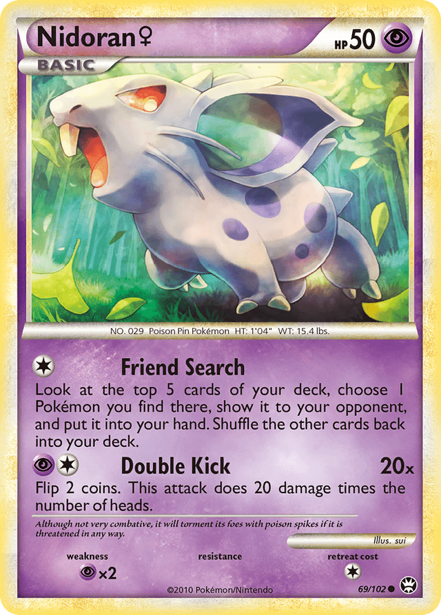 Nidoran ♀ — HS—Triumphant #69