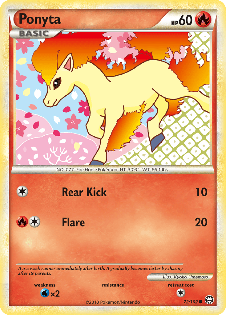 Ponyta — HS—Triumphant #72