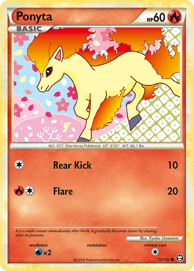 Ponyta — HS—Triumphant #72