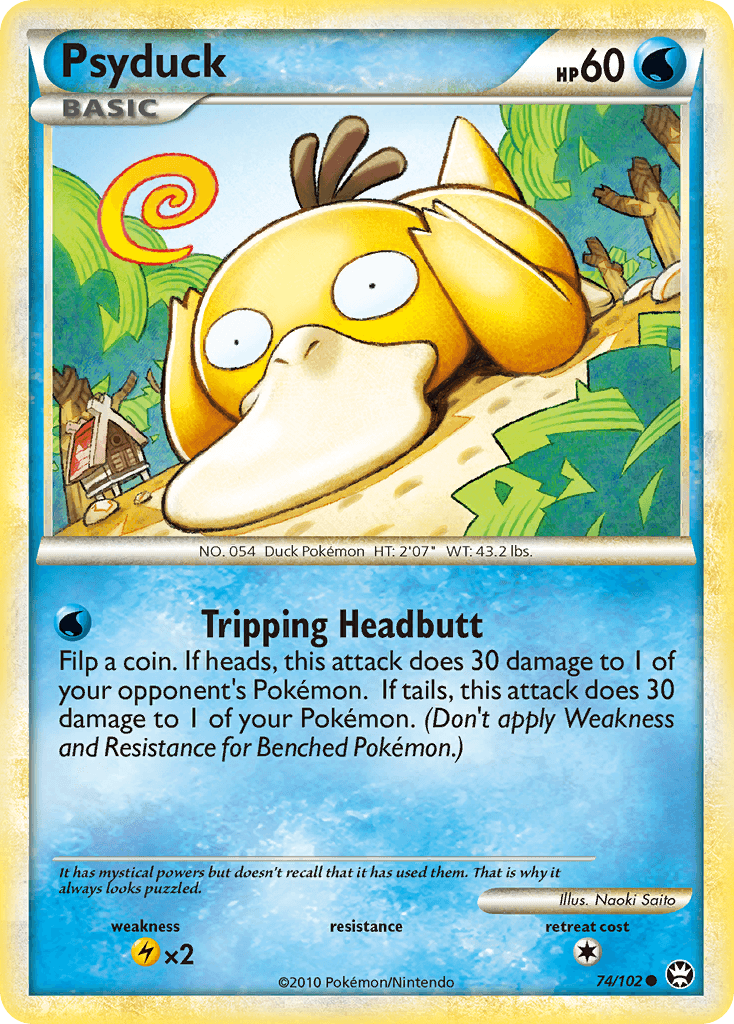 Psyduck — HS—Triumphant #74