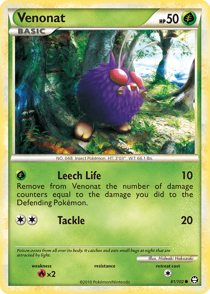 Venonat — HS—Triumphant #81