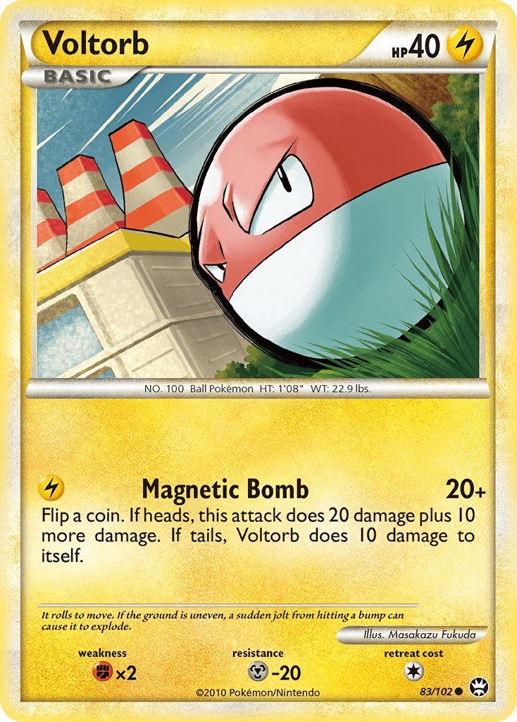 Voltorb — HS—Triumphant #83