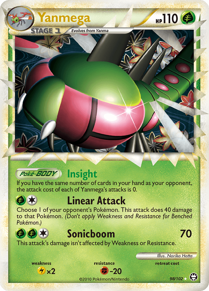 Yanmega — HS—Triumphant #98