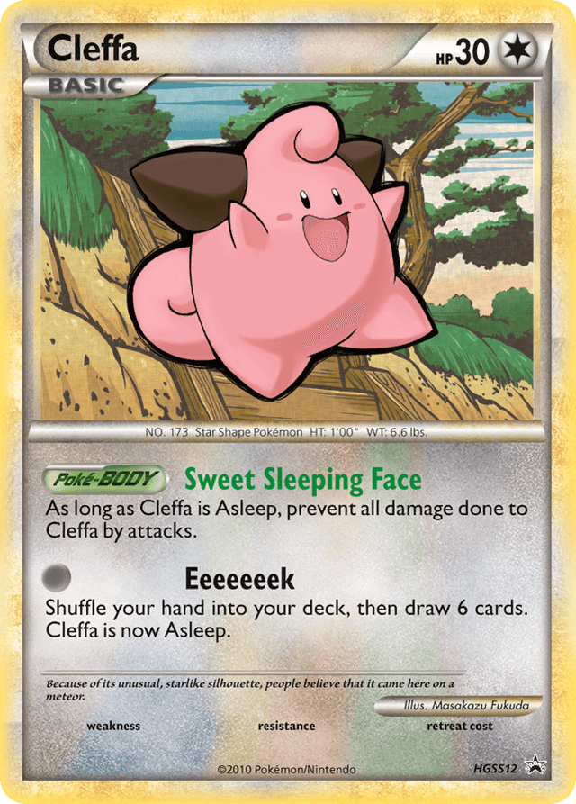Cleffa — HGSS Black Star Promos #HGSS12
