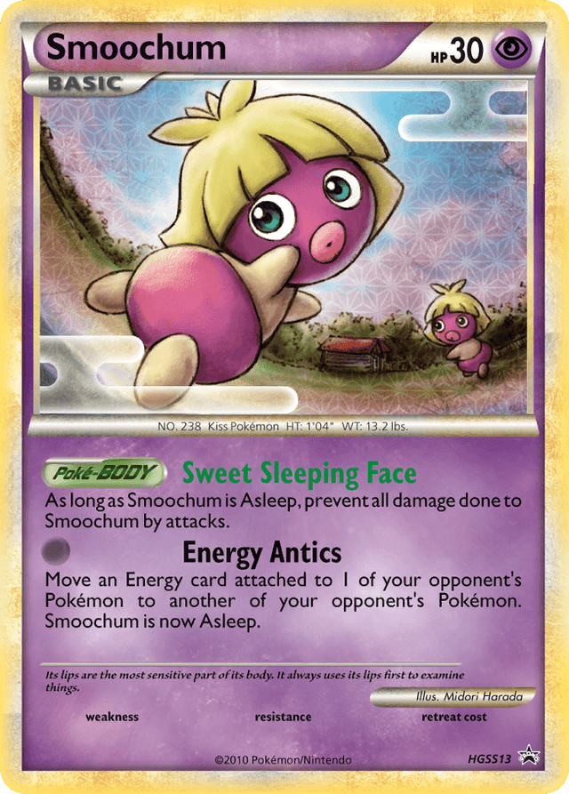 Smoochum — HGSS Black Star Promos #HGSS13